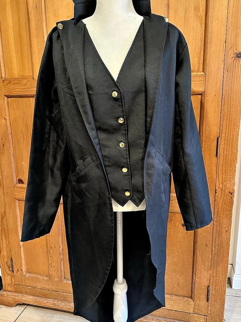 Steampunk tailcoat costume Size Small Like New